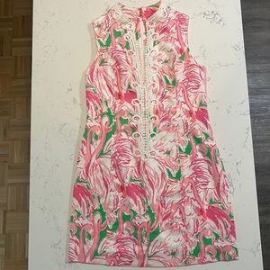 Lily Pulitzer Pink Colony Dress, size 4